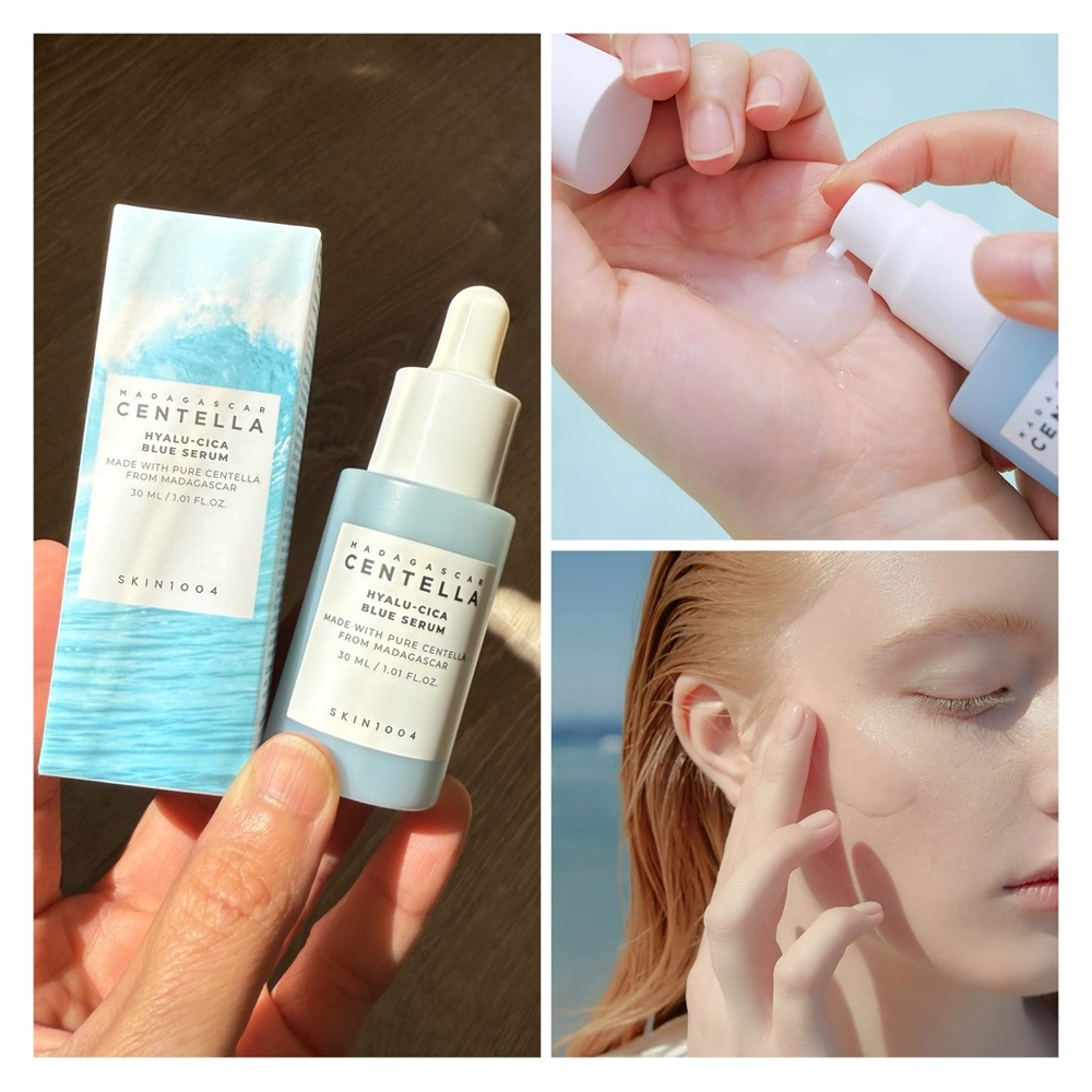 Skin1004-Madagascar Centella Hyalu-Cica Blue Serum-travel size
